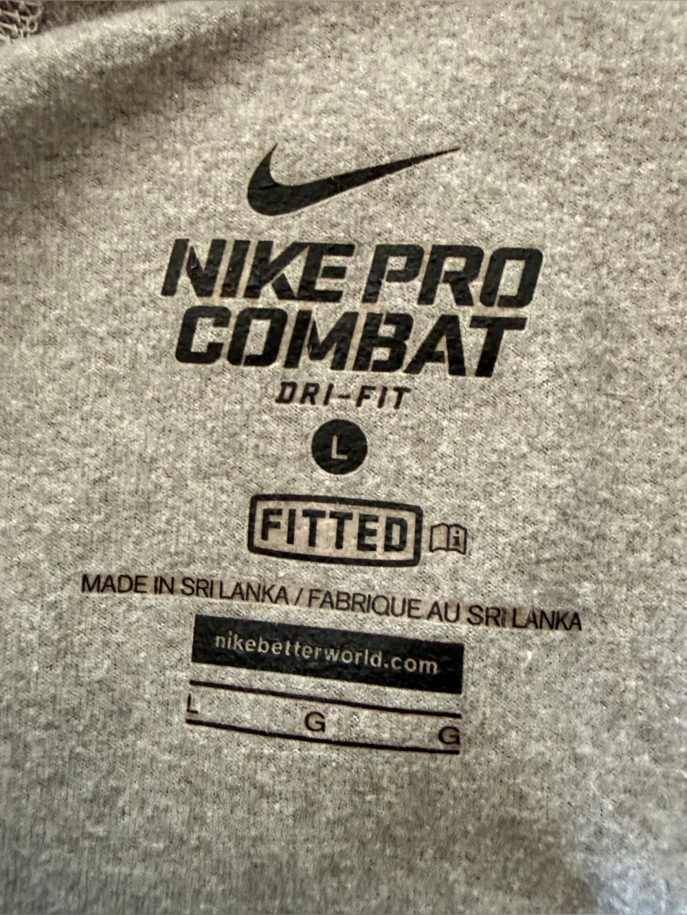 Nike Pro Combat long sleeve shirt